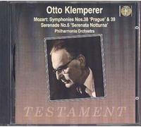 Symphonies Nos. 38 & 39, Serenata Notturna Philharmonia Orch.