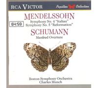 Symphonies Nos. 4 & 5 Boston Symphony Orchestra Orch. C. Münch