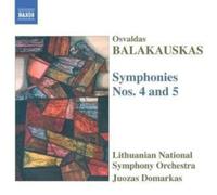 Symphonies Nos. 4 and 5 (Domarkas, Lithuanian Nso) (CD) Album