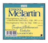 Grin – Symphonies n° 5 & 6 – Philh. de Tampere – Import