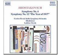 Chostakovich – Symphonies n° 6 et n° 12 – RSO Tchèque – NAXOS