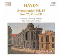 Symphonies Nos. 72, 93 & 95 Sinfonia Nicolaus Esterhazy