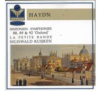 Symphonies Nos. 88, 89 & 92 La Petite Bande