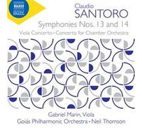 Claudio Santoro – Symphonies n° 13 et n° 14 – CD – NAXOS