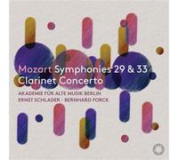 Symphonies Numéro 29 et Numéro 33 / Concerto pour clarinette CD