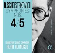 Symphonies Numéro 4 et Numéro 5 (Intégrale des Symphonies, Volume 1) CD