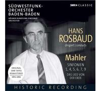 Symphonies Numéros 1, 4, 5, 6, 7, 9 Das Lied Von Der Erde CD