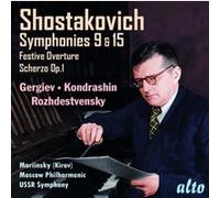 Symphonies numéros 9 et 15 Ouverture Festive Scherzo Opus 1 E