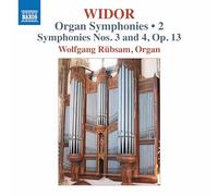 Charles‑Marie Widor / Wolfgang Rubsam – Symphonies pour Orgue, Volume 2 – CD – NAXOS