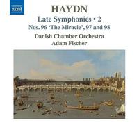 Joseph Haydn – Symphonies tardives Vol. 2 : N° 96 « Le Miracle », N° 97 & N° 98 – CD – NAXOS