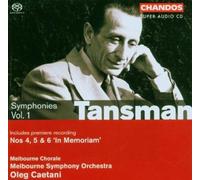 Tansman - Alexandre Tansman : Symphonies n°4, 5 et 6 - vol.1