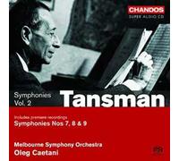 Tansman, A. - Alexandre Tansman : Symphonies n°7, 8 et 9 - vol.2