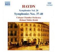 Haydn, J. – Symphonies vol. 28 : N° 37–40 – CD – NAXOS