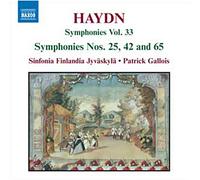 Joseph Haydn – Symphonies, vol. 33 : nos 25, 42, 65 – NAXOS