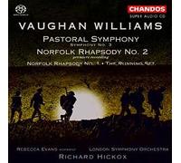Symphony 3 / Norfolk Rhapsody 1 & 2 (Hybr) Vaughan Williams / Evans / Hickox / Lso