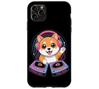 Symphony Beats Pixel Pulse Chien Dj Coque pour iPhone 11 Pro Max