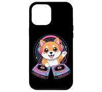 Symphony Beats Pixel Pulse Chien Dj Coque pour iPhone 12 Pro Max