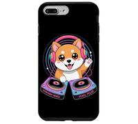Symphony Beats Pixel Pulse Chien Dj Coque pour iPhone 7 Plus/8 Plus