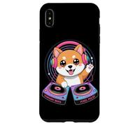 Symphony Beats Pixel Pulse Chien Dj Coque pour iPhone XS Max