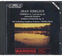 Symphony N.5 In E Flat Op.82 - Andante Festivo - Karelia Overture Op.10 - The Gothenburg Symphony Orchestra