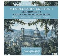 Felix Mendelssohn – Mendelssohn Édition: Symphonies 1-5 / Violin and Piano Concer – CD