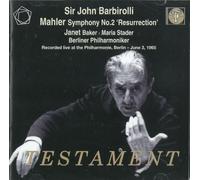 Symphony No. 2 (Barbirolli, Berliner Po, Baker, Stader) (2003-11-01)