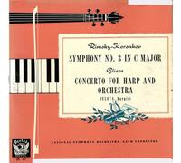 Symphony No. 3 In C Major / Concerto For Harp And Orchestra -LP