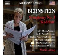 Missa Brevis Symphonie numéro 3 Kaddish – NAXOS – CD – Version originale de 1963