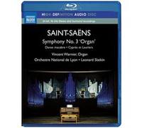 Saint-Saëns/V. Warnier – Symphonie n°3 'Orgues' • Danse macabre • Cyprès et Lauriers – Blu-ray audio