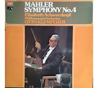 Symphony No. 4 in G major - Elisabeth Schwarzkopf, Philharmonia Orchestra Conducted By Otto Klemperer / Gustav Mahler LP