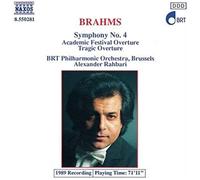 Brahms, J. - Symphony 4/Tragic Overture/Academic Festival