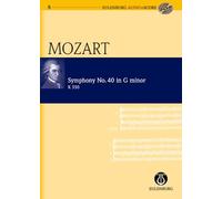 Symphony No. 40 in G Minor/ G-Moll K 550 + CD