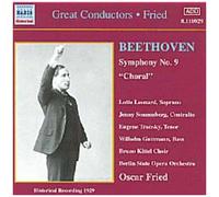 Beethoven, Ludwig van - BEETHOVEN : Symphonie n° 9 op. 125