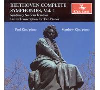 PAUL BEETHOVEN / KIM & MATTHEW - Symphony No. 9 (Transcr. for 2 Pianos by Liszt)