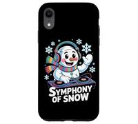 Symphony Of Snow Bonhomme De Neige Dj Coque pour iPhone XR