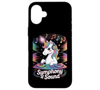 Symphony Of Sound Dj Licorne Magique Coque pour iPhone 16 Plus