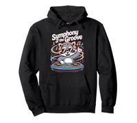 Symphony Of The Groove DJ Animal Drôle Sweat à Capuche