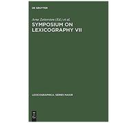 Symposium On Lexicography Vii