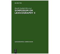 Symposium On Lexicography X