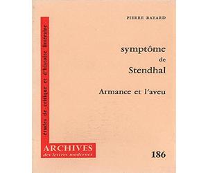 Symptôme de Stendhal: "Armance" et l'aveu