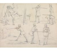 Symptômes : des amis sportifs vont probablement se joindre à une double offre d'amis sportifs qui sont susceptibles de se séparer de la marque. Henry Thomas Alken (entre 1822 et 1827)