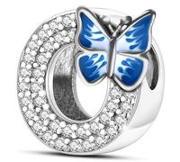 Symretie Pendentif Charm en Argent 925, Compatible avec les Bracelets et Colliers de Style Pandora et Européen. Convient aux Femmes et aux Filles.