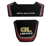 SYMWBD Autocollant De Protection pour Réservoir De Carburant Latéral De Moto pour Goldwing GL1800 Gold Wing GL 1800 F6B 2018-2024 2022 2023 Autocollants pour Protection de réservoir de carbu(Rouge)