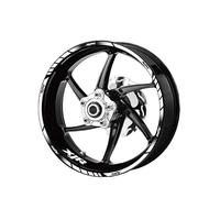 SYMWBD Autocollant De Roue De Moto pour Yamaha XJR 400 1200 1300 Autocollant Réfléchissant pour Jante De Roue Autocollants pour Moyeu De Roue Autocollants pour Jantes(Couleur 3)