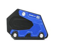 SYMWBD CNC Extension De Béquille Latérale pour Moto pour Suzuki GSX-8S GSX8S GSX 8S 2023 2024 - Plaque De Pied D'extension Antidérapante Accessoires(Bleu)
