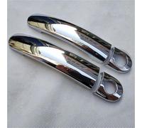 SYMWBD Couvercle Cache De Poignée Porte Extérieure Pour Voiture Pour Seat Pour Altea XL Pour Leon FR (2004-2007, 2012) Protection Habillage Caches Housses Poignée Porte Voiture(Argent 2)