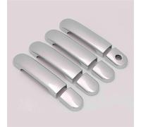 SYMWBD Couvercle Cache-poignées De Porte Extérieure Pour Nissan Pour March Pour Micra K12 (2003-2010) Protection 2004 2005 2006 2007 2008 200 Housses Poignée Porte Voiture(Argent 2)