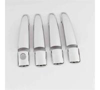 SYMWBD Couvercle Cache-poignées De Porte Extérieures Pour Peugeot 308/3008 (2008-2016) Protection Garnitures Poignées Housses Poignée Porte Voiture(Argent)