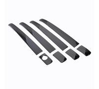 SYMWBD Couvercle Couvre-poignées De Porte Extérieures Pour Subaru Pour Legacy Pour Outback 2015-2018 Garnitures Poignées Autocollant 2016 2017 Housses Poignée Porte Voiture(Noir)