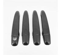 SYMWBD Couvercle Couvre-poignées De Porte Extérieures Pour Toyota Pour Highlander Pour Camry 2007-2013 Accessoires Style Housses Poignée Porte Voiture(Noir 2)